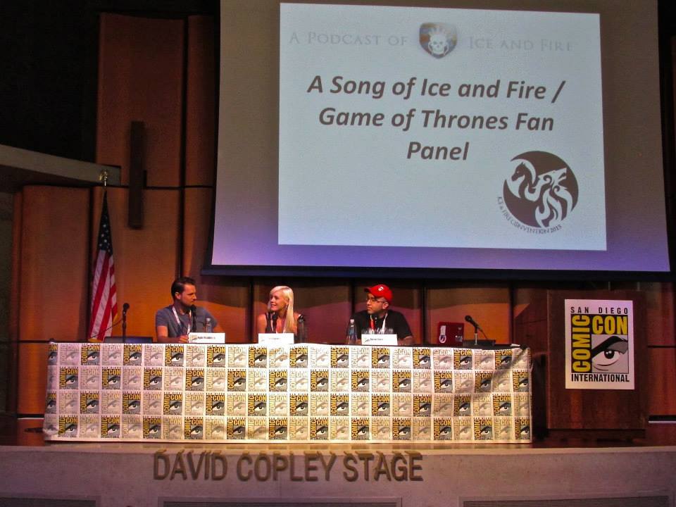 SDCC ice and fire con