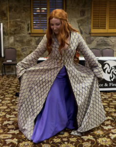 costume parade performance contest sansa stark ice and fire con